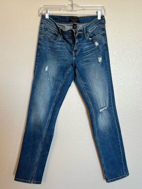 Banana Republic Women's Girlfriend Jeans in Blue Wash | Size 25/0